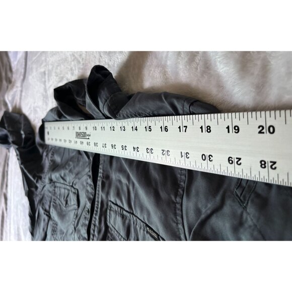 5.11 Tactical Women Long-Sleeve Button-Up Shirt Charcoal Gray Casual Lightweight - Picture 5 of 8